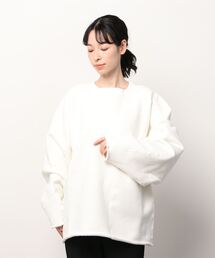 【KURO】360°STRETCH CREW NECK SWEAT
