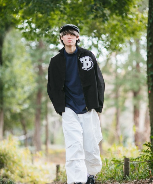 BROKEN BASE（ブロークンベース）の「タタミシシュウブルゾン（ブルゾン・メンズ・ブラック・MEDIUM/LARGE）」の14枚目の写真