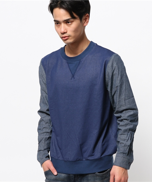 OUTLET(アウトレット)の「【WHO'S WHO gallery】EXBASIC(Tシャツ/カットソー・メンズ・ブラック/グレー/ネイビー・MEDIUM)」の3枚目の写真