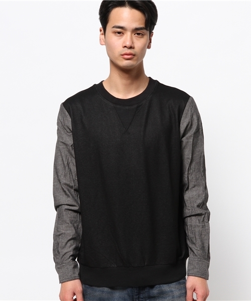 OUTLET(アウトレット)の「【WHO'S WHO gallery】EXBASIC(Tシャツ/カットソー・メンズ・ブラック/グレー/ネイビー・MEDIUM)」の6枚目の写真