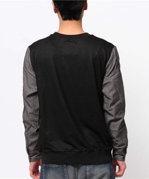 OUTLET(アウトレット)の「【WHO'S WHO gallery】EXBASIC(Tシャツ/カットソー・メンズ・ブラック/グレー/ネイビー・MEDIUM)」の8枚目の写真