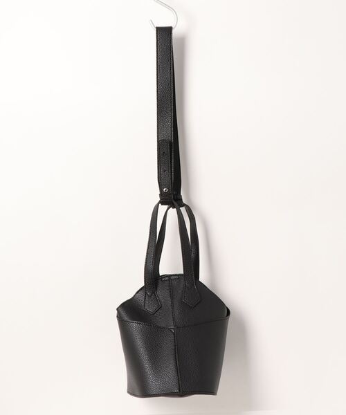 AULI（アウリィ）の「【2WAY】バケット型ショルダー/ハンドバッグ（ショルダーバッグ・レディース・ライトグレー/ブラック/キャメル・FREE）」の7枚目の写真