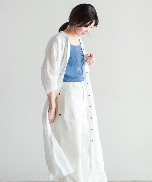 定価18700円 NOMBRE IMPAIR ノンブルアンペール 刺繍ワンピース NOMBRE IMPAIR｜レトロフラワープリント 5分袖 ワンピース 01-1