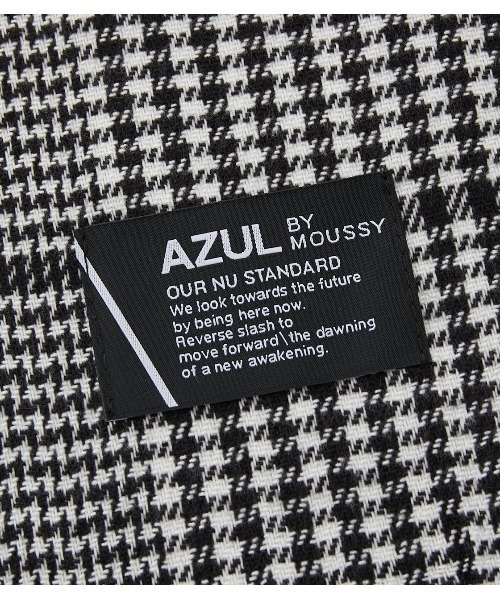 AZUL by moussy（アズールバイマウジー）の「SOFT TOUCH CHECK MUFFLER/ソフトタッチチェックマフラー（マフラー・メンズ・ブラック系その他/グレー系その他/ブルー系その他3・FREE）」の11枚目の写真