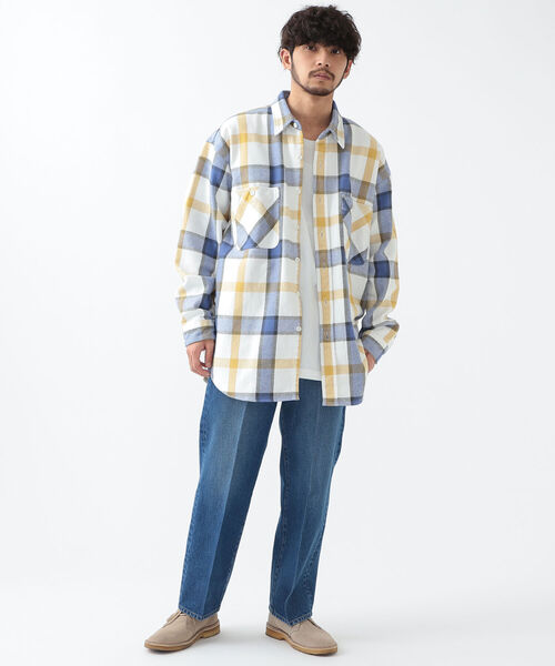 BEAMS（ビームス）の「BEAMS / ピンタック デニム 5ポケット（デニムパンツ・メンズ・ブラック/インディゴブルー・SMALL/MEDIUM/LARGE/X-LARGE）」の15枚目の写真