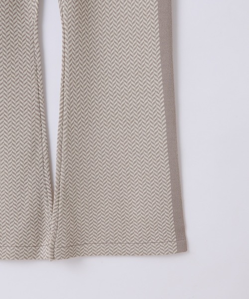 CIAOPANIC（チャオパニック）の「ジャガードニットフレアパンツ（その他パンツ・レディース・ベージュ/オレンジ/グリーン・FREE）」の6枚目の写真