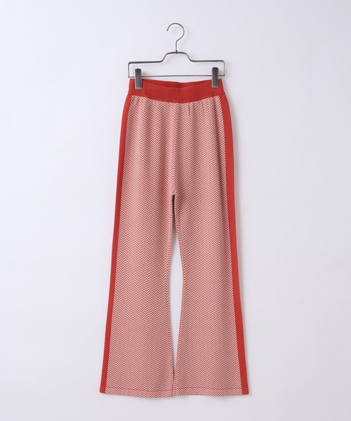 CIAOPANIC（チャオパニック）の「ジャガードニットフレアパンツ（その他パンツ・レディース・ベージュ/オレンジ/グリーン・FREE）」の18枚目の写真