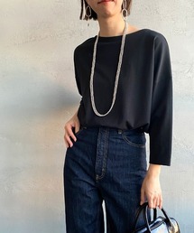 ORCIVAL | [ORCIVAL/オーシバル] 別注 7分袖ボートネックワイドTシャツ(Tシャツ/カットソー)