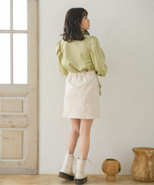 ems excite（エムズエキサイト）の「色々釦レースブラウス（シャツ/ブラウス・レディース・ライトグリーン/アイボリー/ライトピンク・FREE）」の15枚目の写真