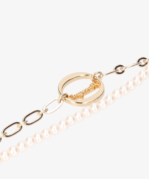 Chapeau d' O（シャポードオー）の「Chapeau d' O StrawBraid Chain Canotier（ハット・レディース・ブラック/ナチュラル・M/57.5cm）」の17枚目の写真