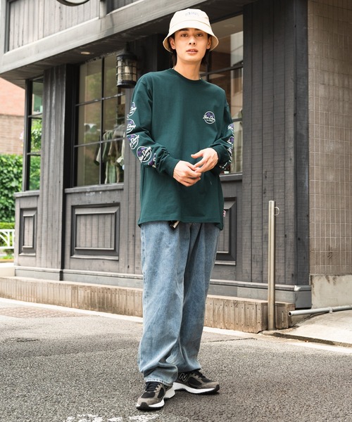 BEN DAVIS（ベンデイビス）の「【BEN DAVIS／ベンデイビス】袖プリントロンT　バックプリント（Tシャツ/カットソー・メンズ・ホワイト/ブラック/ダークグリーン・MEDIUM/LARGE/X-LARGE）」の21枚目の写真