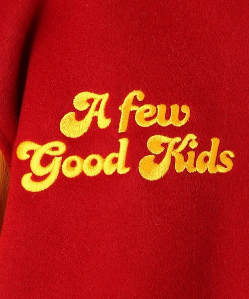A FEW GOOD KIDS(ア フュー グッド キッズ)の「AFEWGOODKIDS/アフューグッドキッズ/グッドキッズオンリースタジャン/GoodKidsOnlyStadiumJacket(スタジャン・メンズ・レッド・LARGE/X-LARGE)」の8枚目の写真