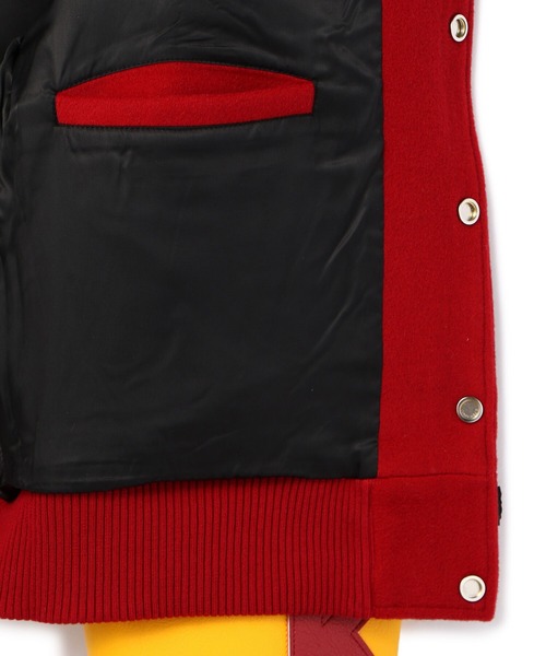 A FEW GOOD KIDS(ア フュー グッド キッズ)の「AFEWGOODKIDS/アフューグッドキッズ/グッドキッズオンリースタジャン/GoodKidsOnlyStadiumJacket(スタジャン・メンズ・レッド・LARGE/X-LARGE)」の13枚目の写真