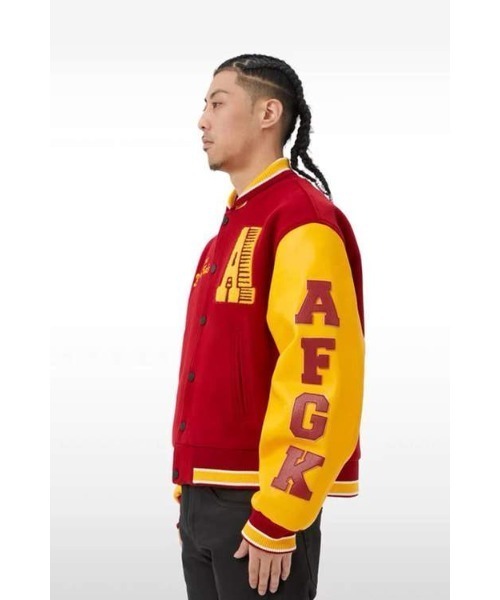 A FEW GOOD KIDS(ア フュー グッド キッズ)の「AFEWGOODKIDS/アフューグッドキッズ/グッドキッズオンリースタジャン/GoodKidsOnlyStadiumJacket(スタジャン・メンズ・レッド・LARGE/X-LARGE)」の3枚目の写真