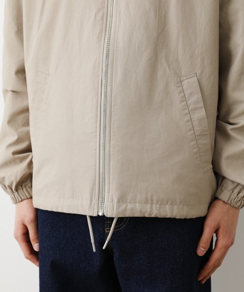 RODEO CROWNS WIDE BOWL（ロデオクラウンズワイドボウル）の「フーデット コーチジャケット（ナイロンジャケット・メンズ・ブラック/グリーン/ベージュ・MEDIUM/LARGE）」の12枚目の写真