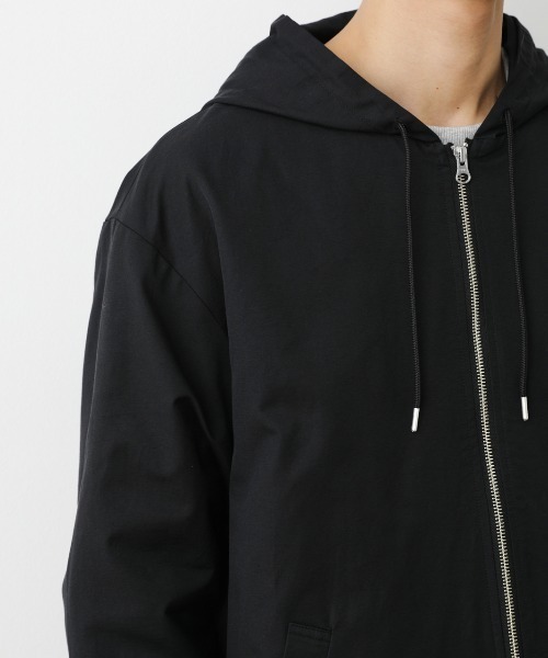 RODEO CROWNS WIDE BOWL（ロデオクラウンズワイドボウル）の「フーデット コーチジャケット（ナイロンジャケット・メンズ・ブラック/グリーン/ベージュ・MEDIUM/LARGE）」の17枚目の写真