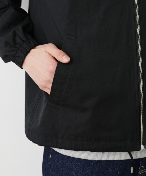 RODEO CROWNS WIDE BOWL（ロデオクラウンズワイドボウル）の「フーデット コーチジャケット（ナイロンジャケット・メンズ・ブラック/グリーン/ベージュ・MEDIUM/LARGE）」の21枚目の写真