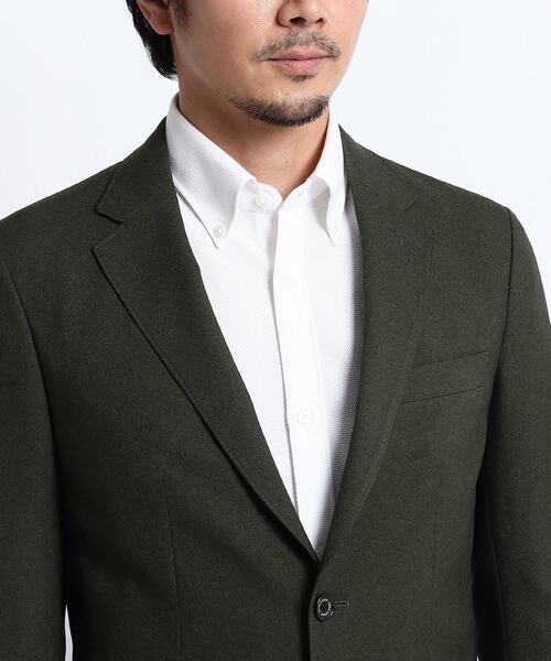 TAKEO KIKUCHI（タケオキクチ）の「◆【Sサイズ～】メランジストレッチ ジャケット（スーツジャケット・メンズ・グレー/カーキ・03/02/04）」の7枚目の写真