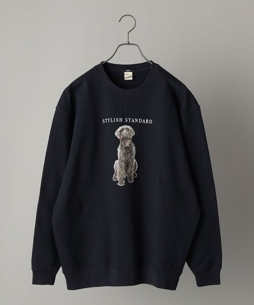 SHIPS（シップス）の「*SHIPS: ビッグシルエット STYLISH STANDARD DOG スウェット（スウェット・メンズ・ロイヤルブルー/ブラック/ネイビー/グレー・LARGE/MEDIUM/X-LARGE）」の3枚目の写真