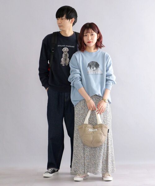SHIPS（シップス）の「*SHIPS: ビッグシルエット STYLISH STANDARD DOG スウェット（スウェット・メンズ・ロイヤルブルー/ブラック/ネイビー/グレー・LARGE/MEDIUM/X-LARGE）」の19枚目の写真