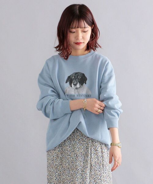 SHIPS（シップス）の「*SHIPS: ビッグシルエット STYLISH STANDARD DOG スウェット（スウェット・メンズ・ロイヤルブルー/ブラック/ネイビー/グレー・LARGE/MEDIUM/X-LARGE）」の15枚目の写真