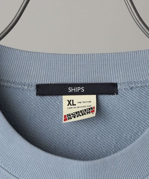 SHIPS（シップス）の「*SHIPS: ビッグシルエット STYLISH STANDARD DOG スウェット（スウェット・メンズ・ロイヤルブルー/ブラック/ネイビー/グレー・LARGE/MEDIUM/X-LARGE）」の12枚目の写真
