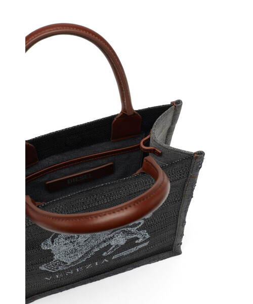 DIESEL（ディーゼル）の「レディース MIXマテリアル トートバッグS（トートバッグ・レディース・ブラック・UNI）」の14枚目の写真