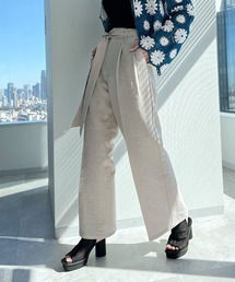 PAGEBOY | リネンライクハイウエストワイドパンツ(その他パンツ)