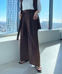 PAGEBOY | リネンライクハイウエストワイドパンツ(その他パンツ)