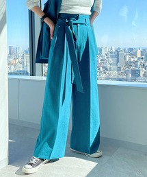 PAGEBOY | リネンライクハイウエストワイドパンツ(その他パンツ)