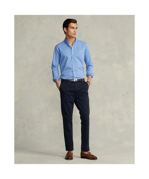POLO RALPH LAUREN（ポロ ラルフ ローレン）の「クラシック フィット ガーメントダイド ツイル シャツ（シャツ/ブラウス・メンズ・ブルー・S/M/L/XL/XS/XXL）」の2枚目の写真