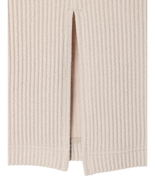 CRAFT STANDARD BOUTIQUE(クラフトスタンダードブティック)の「【追加】リブタイトスカート *◆(スカート・レディース・ブラック/カーキ/グレイッシュベージュ・M/L)」の22枚目の写真