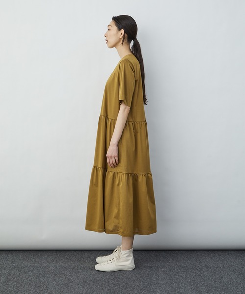 LOISIR（ロワズィール）の「コットンエステル天竺ティアード