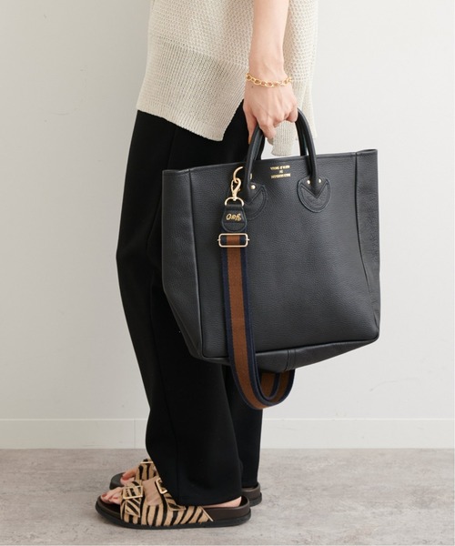 FRAMeWORK（フレームワーク）の「WEB限定【YOUNG＆OLSEN】別注トート Mストラップ付き2◆（トートバッグ・レディース・ブラック・FREE）」の2枚目の写真