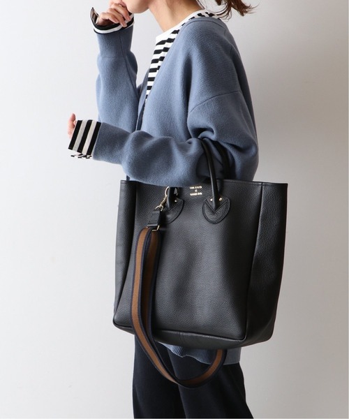 FRAMeWORK（フレームワーク）の「WEB限定【YOUNG＆OLSEN】別注トート Mストラップ付き2◆（トートバッグ・レディース・ブラック・FREE）」の4枚目の写真