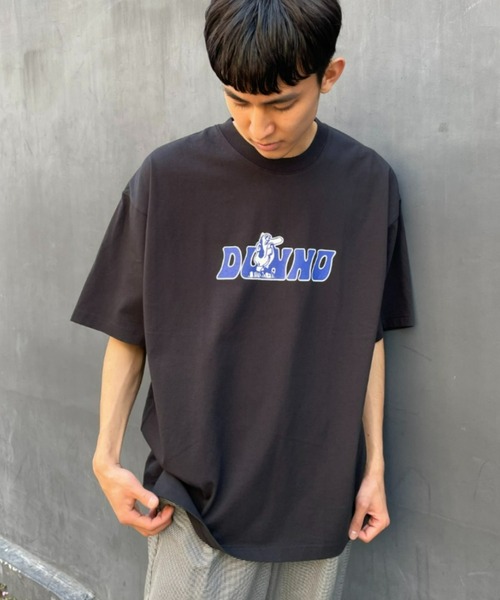 Dunno(ドノウ)の「【DUNNO/ダノウ】Midas snob man Tee ユニセックス(Tシャツ/カットソー・メンズ・ブラック/グレー・MEDIUM/LARGE)」の11枚目の写真