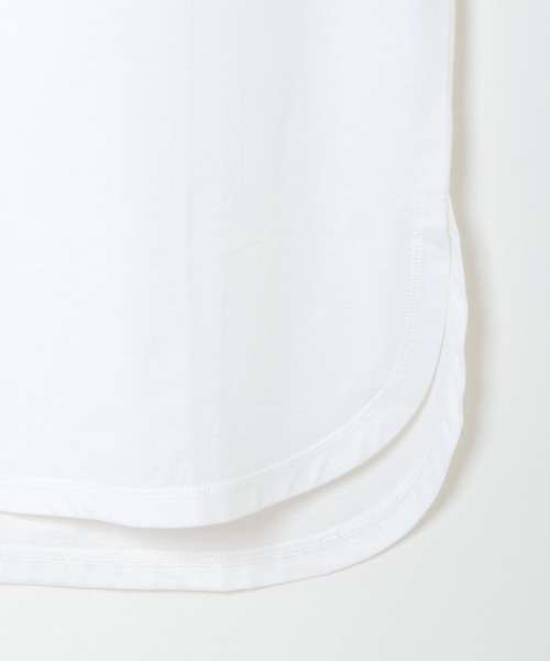 ikka（イッカ）の「裾ラウンドノースリプルオーバー（タンクトップ・レディース・ブラック/オフホワイト/その他1・M/L）」の7枚目の写真