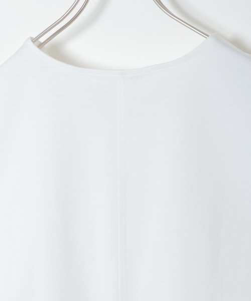 ikka（イッカ）の「裾ラウンドノースリプルオーバー（タンクトップ・レディース・ブラック/オフホワイト/その他1・M/L）」の5枚目の写真