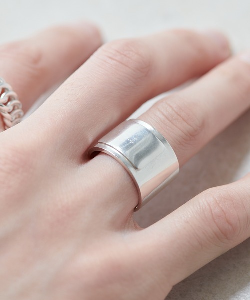 Lui's（ルイス）の「アクセサリーブランド【Ah / アー】bandaidリング（リング・メンズ・シルバー・FREE）」の6枚目の写真