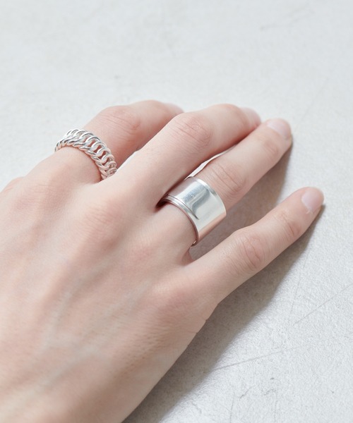 Lui's（ルイス）の「アクセサリーブランド【Ah / アー】bandaidリング（リング・メンズ・シルバー・FREE）」の7枚目の写真