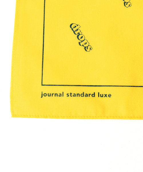 JOURNAL STANDARD LUXE(ジャーナルスタンダード ラックス)の「dropsバンダナ(バンダナ/スカーフ・レディース・イエロー/ブルー・FREE)」の5枚目の写真
