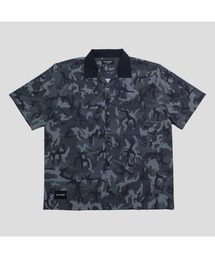 NO COFFEE（ノーコーヒー）の「エステルオープンカラー　S/S シャツ（シャツ/ブラウス）」