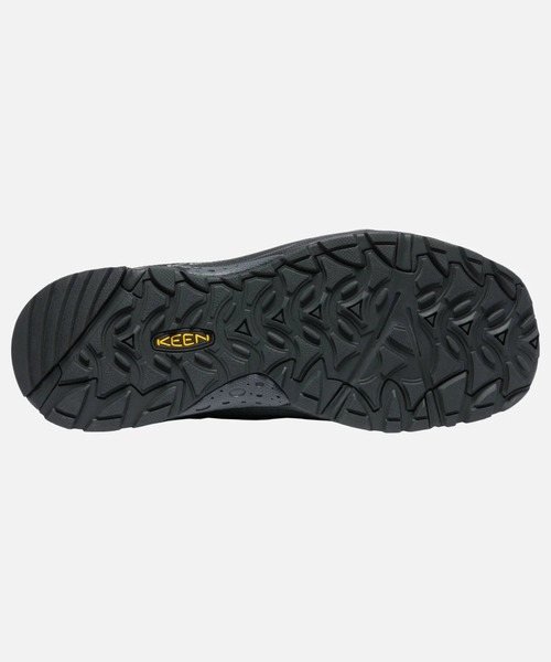 KEEN(キーン)の「WASATCH CREST WP / ワサッチ クレスト ウォータープルーフ / メンズ 登山靴 トレッキングシューズ 防水(スニーカー・メンズ・ブラック・27.5cm/25cm/27cm/28cm/29cm/26.5cm/26cm/25.5cm)」の5枚目の写真