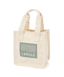 LAKOLE | LAKOLEスクエアロゴミニトートバッグ / 272774(トートバッグ)