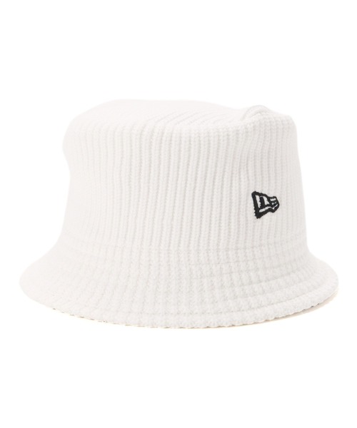 NEW ERA(ニューエラ)の「ニューエラ ニットバケットハット 無地 シンプル(ハット・メンズ・ブラック/ベージュ/ホワイト/アイボリー/ブラック系その他/カーキ・FREE)」の10枚目の写真