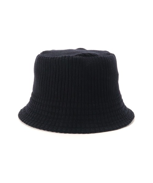 NEW ERA(ニューエラ)の「ニューエラ ニットバケットハット 無地 シンプル(ハット・メンズ・ブラック/ベージュ/ホワイト/アイボリー/ブラック系その他/カーキ・FREE)」の7枚目の写真