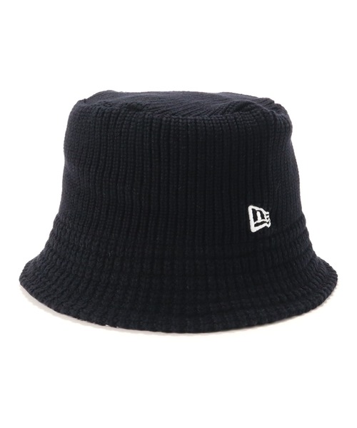 NEW ERA(ニューエラ)の「ニューエラ ニットバケットハット 無地 シンプル(ハット・メンズ・ブラック/ベージュ/ホワイト/アイボリー/ブラック系その他/カーキ・FREE)」の18枚目の写真