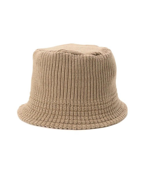 NEW ERA(ニューエラ)の「ニューエラ ニットバケットハット 無地 シンプル(ハット・メンズ・ブラック/ベージュ/ホワイト/アイボリー/ブラック系その他/カーキ・FREE)」の21枚目の写真