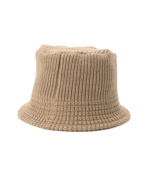 NEW ERA(ニューエラ)の「ニューエラ ニットバケットハット 無地 シンプル(ハット・メンズ・ブラック/ベージュ/ホワイト/アイボリー/ブラック系その他/カーキ・FREE)」の13枚目の写真