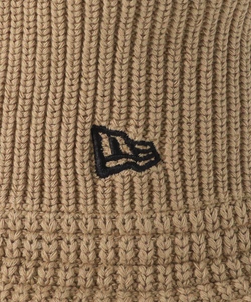 NEW ERA(ニューエラ)の「ニューエラ ニットバケットハット 無地 シンプル(ハット・メンズ・ブラック/ベージュ/ホワイト/アイボリー/ブラック系その他/カーキ・FREE)」の15枚目の写真